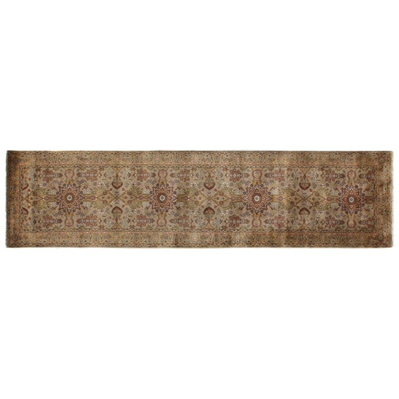 Antique Weave Sultanabad Hand-Knotted Wool Ivory/Gold 14'x16' Area Rug