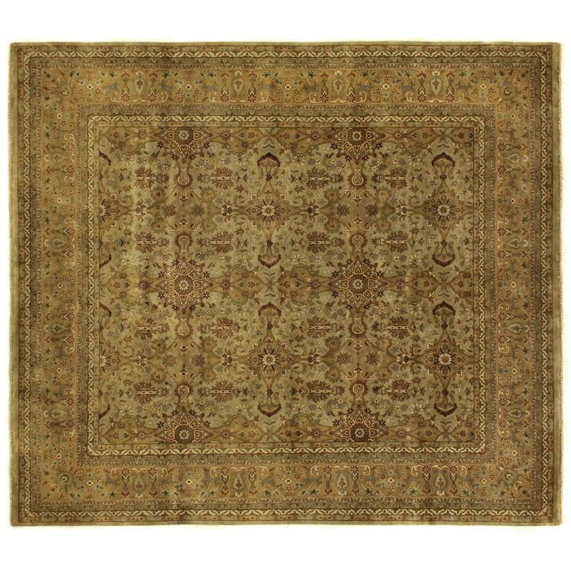 Antique Weave Sultanabad Hand-Knotted Wool Ivory/Gold 2'6