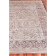 Antique'D Silk Hand-Knotted Bamboo Silk Beige 6'x9' Area Rug