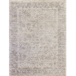 Antique'D Silk Hand-Knotted Bamboo Silk Beige 6'x9' Area Rug
