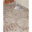 Antique'D Silk Hand-Knotted Bamboo Silk Beige 8'x10' Area Rug