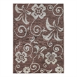 Antique Weave Ziegler Hand-Knotted Wool Brown/Light Blue 9'x10' Area Rug