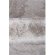 Antique'D Silk Hand-Knotted Bamboo Silk Beige/Ivory 6'x9' Area Rug