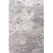 Antique'D Silk Hand-Knotted Bamboo Silk Beige/Ivory 6'x9' Area Rug