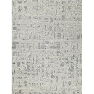 Aspen Hand-Tufted New Zealand Wool Natural Gray/Ivory 6'x9' Area Rug