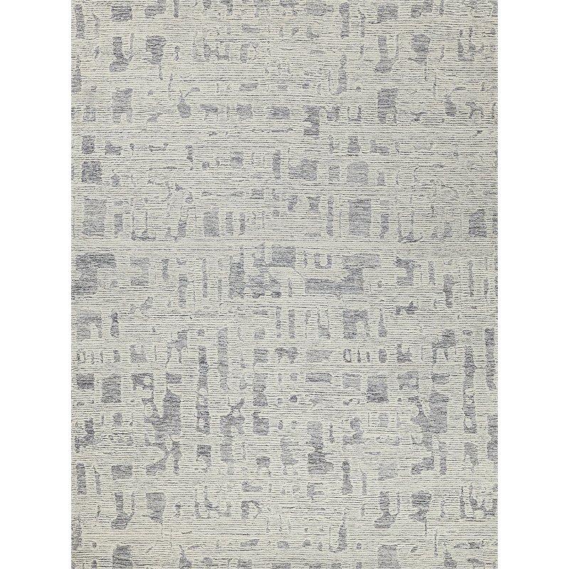 Aspen Hand-Tufted New Zealand Wool Natural Gray/Ivory 9'x12' Area Rug