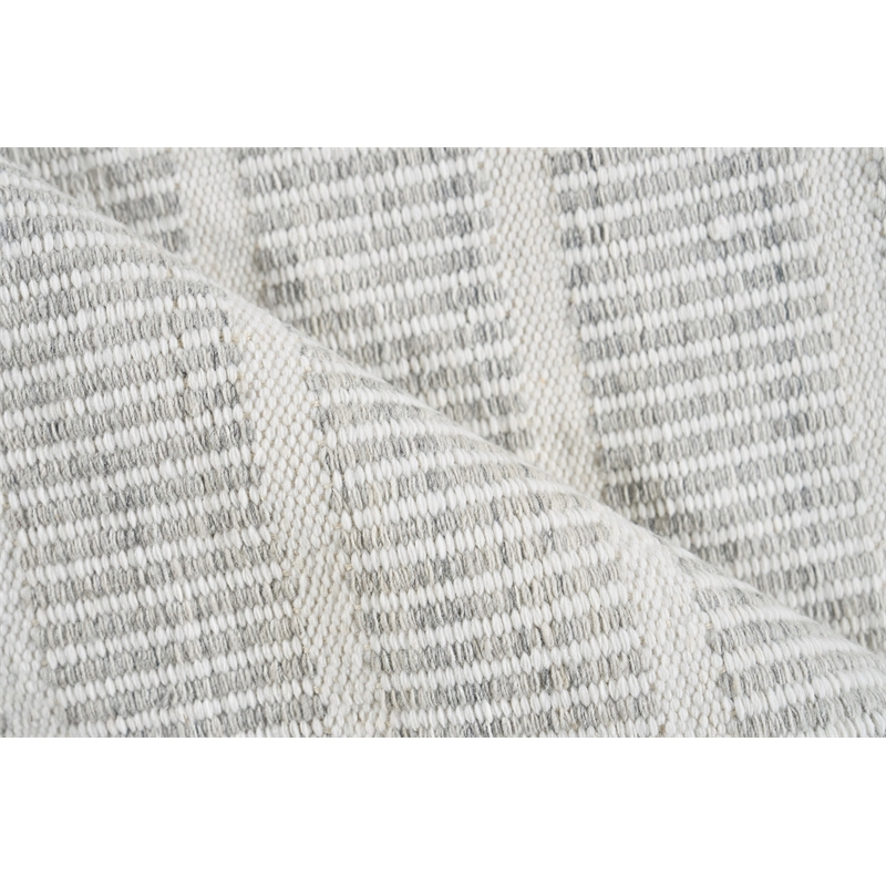 Boca Flatweave Pet Light Silver 2'x3' Area Rug