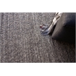 Borelli Handloomed New Zealand Wool Dark Gray 8'x10' Area Rug