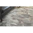 Bamboo Silk Hand-Knotted Bamboo Silk Light Silver/Gray 6'x9' Area Rug