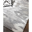 Bamboo Silk Hand-Knotted Bamboo Silk Ivory/Silver 12'x15' Area Rug