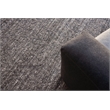 Borelli Handloomed New Zealand Wool Dark Gray 9'x12' Area Rug