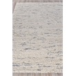 Borelli Handloomed New Zealand Wool Gray/Ivory 15'x20' Area Rug