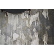 Bamboo Silk Hand-Knotted Bamboo Silk Ivory/Silver 6'x9' Area Rug