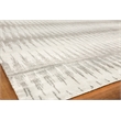 Bamboo Silk Hand-Knotted Bamboo Silk Gray/Silver 6'x9' Area Rug