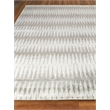Bamboo Silk Hand-Knotted Bamboo Silk Gray/Silver 6'x9' Area Rug