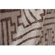 Bamboo Silk Hand-Knotted Bamboo Silk Ivory/Brown 6'x9' Area Rug