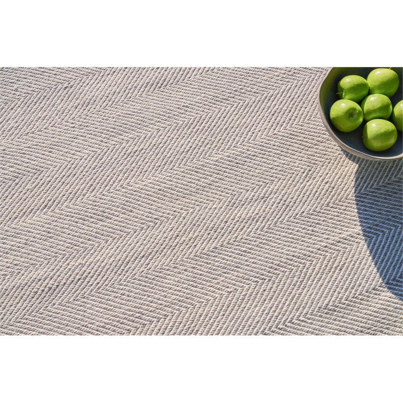 Bintan Flatweave Pet Ivory/Beige 5'x8' Area Rug