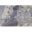 Bamboo Silk Hand-Knotted Bamboo Silk Blue/Gray 6'x9' Area Rug
