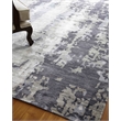 Bamboo Silk Hand-Knotted Bamboo Silk Blue/Gray 6'x9' Area Rug