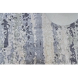Bamboo Silk Hand-Knotted Bamboo Silk Blue/Gray 6'x9' Area Rug