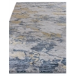 Bamboo Silk Hand-Knotted Bamboo Silk Blue/Gray 14'x18' Area Rug