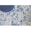 Bamboo Silk Hand-Knotted Bamboo Silk Blue/Gray 14'x18' Area Rug