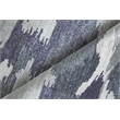 Bamboo Silk Hand-Knotted Bamboo Silk Navy Blue 9'x12' Area Rug