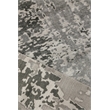 Bamboo Silk Hand-Knotted Bamboo Silk Gray/Silver 3'x14' Area Rug