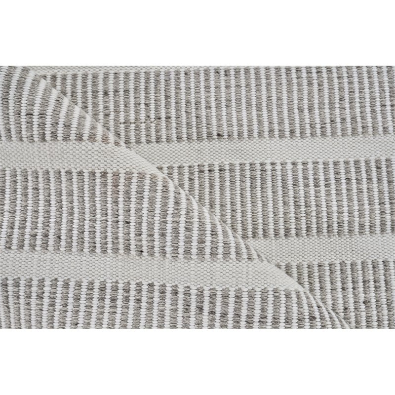 Boca Flatweave Pet Ivory/Gray 8'x10' Area Rug