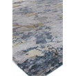 Bamboo Silk Hand-Knotted Bamboo Silk Blue/Gray 6'x9' Area Rug