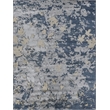 Bamboo Silk Hand-Knotted Bamboo Silk Blue/Gray 6'x9' Area Rug