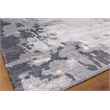 Bamboo Silk Hand-Knotted Bamboo Silk Blue/Gray 6'x9' Area Rug