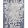 Bamboo Silk Hand-Knotted Bamboo Silk Blue/Gray 6'x9' Area Rug