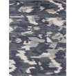 Bamboo Silk Hand-Knotted Bamboo Silk Navy Blue 6'x9' Area Rug