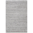 Bamboo Silk Hand-Knotted Bamboo Silk Light Gray 6'x9' Area Rug