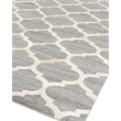 Berlin Hand-Tufted Leather/Viscose Silver/Ivory 11'6