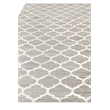 Berlin Hand-Tufted Leather/Viscose Silver/Ivory 11'6