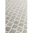 Berlin Hand-Tufted Leather/Viscose Silver/Ivory 11'6