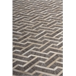 Berlin Hand-Tufted Leather/Viscose Beige/Ivory 9'6