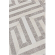 Berlin Hand-Tufted Leather/Viscose Silver/Ivory 8'x10' Area Rug