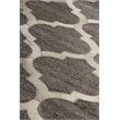 Berlin Hand-Tufted Leather/Viscose Beige/Ivory 11'6