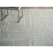 Breckenridge Hand-Tufted New Zealand Wool Silver/Ivory 9'x12' Area Rug