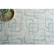 Breeze Hand-Tufted New Zealand Wool Light Blue 6'x9' Area Rug
