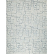 Breeze Hand-Tufted New Zealand Wool Light Blue 6'x9' Area Rug