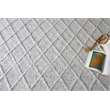 Brentwood Flatweave Wool/Viscose Ivory 6'x9' Area Rug