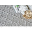Brentwood Flatweave Wool/Viscose Silver 2'x3' Area Rug