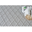 Brentwood Flatweave Wool/Viscose Silver 6'x9' Area Rug