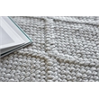 Brentwood Flatweave Wool/Viscose Silver 8'x10' Area Rug
