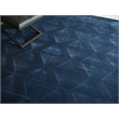 Brunello Modern Handloomed Silky Nylon Navy 2'x3' Area Rug