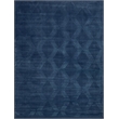 Brunello Modern Handloomed Silky Nylon Navy 2'x3' Area Rug
